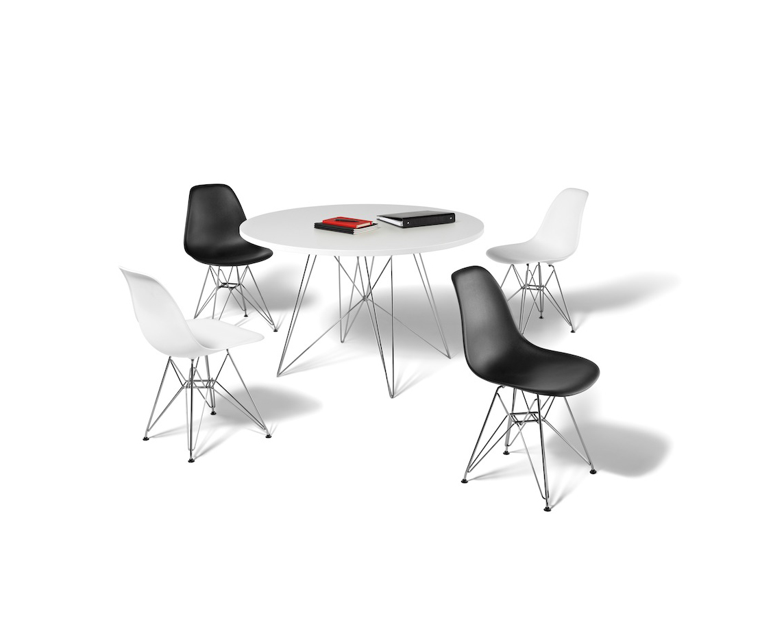 培训家具|布面培训椅|办公家具|设计师家具|伊姆斯®塑料餐椅